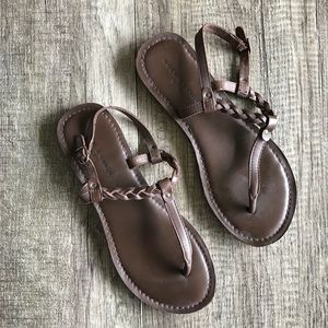 Rock and Candy braided sandals